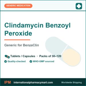 Clindamycin Benzoyl Peroxide - generic BenzaClin | International Pharmacy Mart