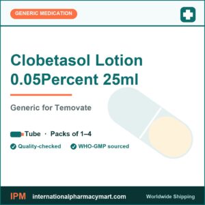Clobetasol Lotion 0.05Percent 25ml - generic Temovate | International Pharmacy Mart