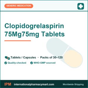 Clopidogrelaspirin 75Mg75mg Tablets | International Pharmacy Mart