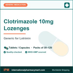 Clotrimazole 10mg Lozenges - generic Lotrimin | International Pharmacy Mart