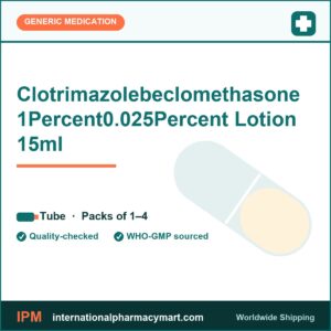 Clotrimazolebeclomethasone 1Percent0.025Percent Lotion 15ml | International Pharmacy Mart