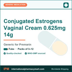 Conjugated Estrogens Vaginal Cream 0.625mg 14g - generic Premarin | International Pharmacy Mart