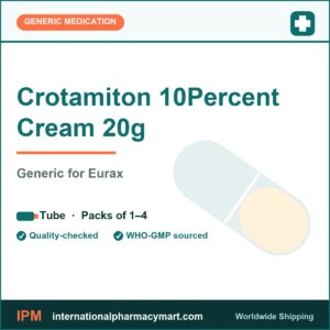 Crotamiton 10Percent Cream 20g - generic Eurax | International Pharmacy Mart