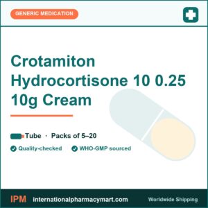 Crotamiton Hydrocortisone 10 0.25 10g Cream | International Pharmacy Mart