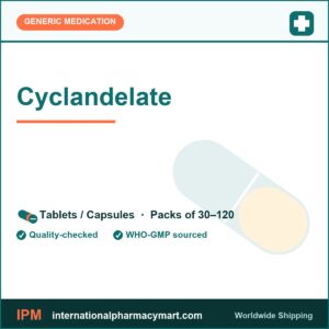 Cyclandelate | International Pharmacy Mart