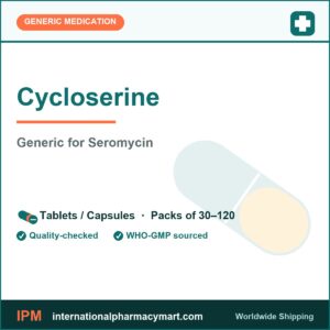 Cycloserine - generic Seromycin | International Pharmacy Mart