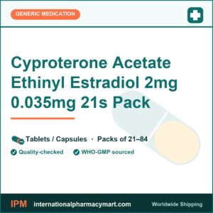 Cyproterone Acetate Ethinyl Estradiol 2mg 0.035mg 21s Pack | International Pharmacy Mart