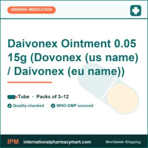 Daivonex Ointment 0.05 15g (Dovonex (us name) / Daivonex (eu name)) | International Pharmacy Mart