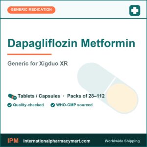 Dapagliflozin Metformin - generic Xigduo XR | International Pharmacy Mart