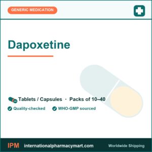 Dapoxetine | International Pharmacy Mart