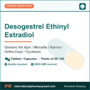 Desogestrel Ethinyl Estradiol - generic Apri / Mircette / Kariva / Ortho-Cept / Cyclessa | International Pharmacy Mart