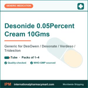 Desonide 0.05Percent Cream 10Gms - generic DesOwen / Desonate / Verdeso / Tridesilon | International Pharmacy Mart