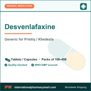 Desvenlafaxine - generic Pristiq / Khedezla | International Pharmacy Mart