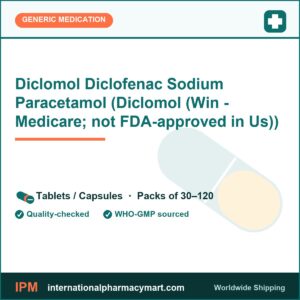 Diclomol Diclofenac Sodium Paracetamol (Diclomol (Win - Medicare; not FDA-approved in Us)) | International Pharmacy Mart