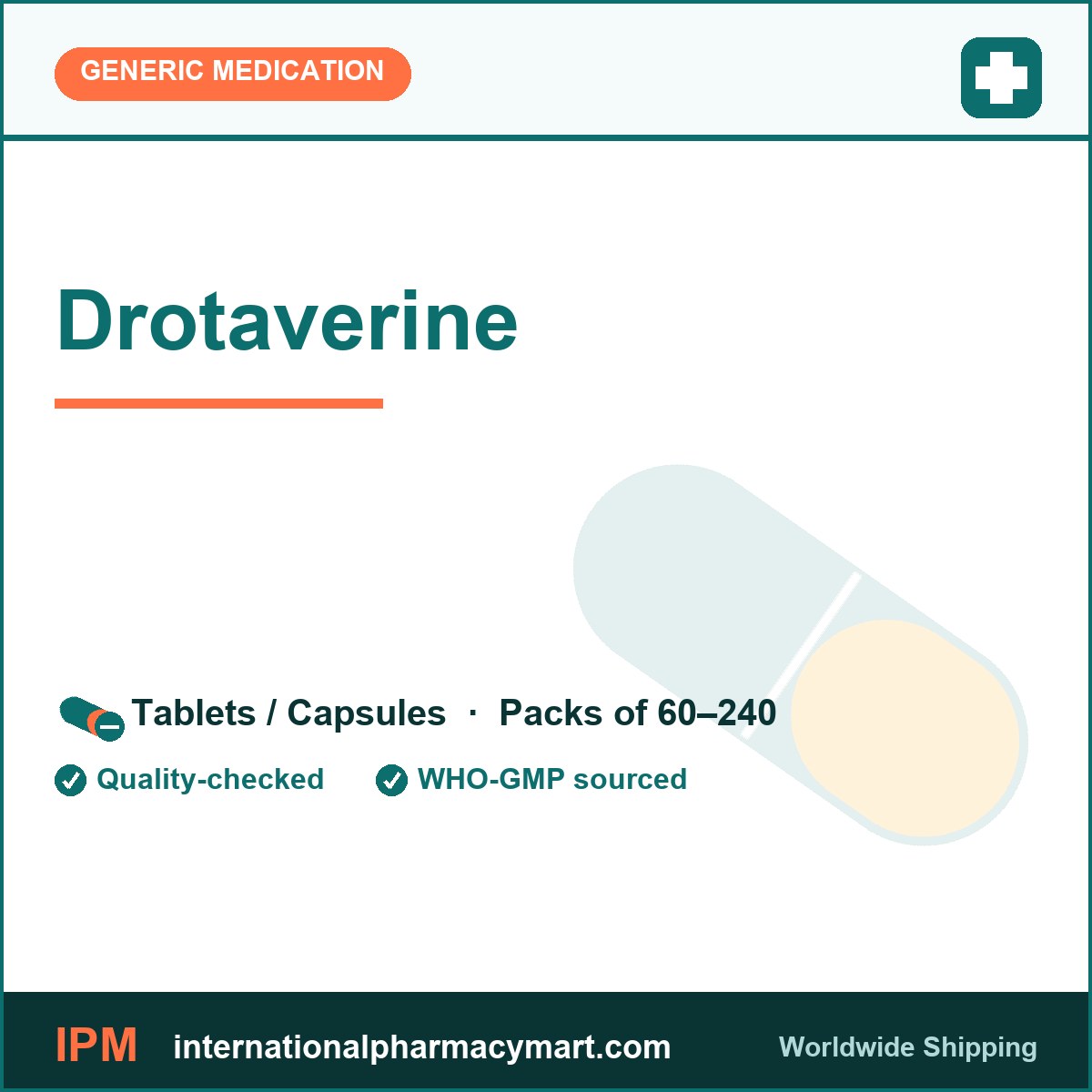 Drotaverine | International Pharmacy Mart