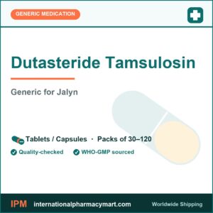 Dutasteride Tamsulosin - generic Jalyn | International Pharmacy Mart