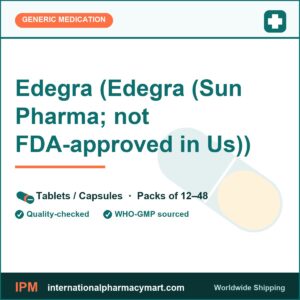 Edegra (Edegra (Sun Pharma; not FDA-approved in Us)) | International Pharmacy Mart