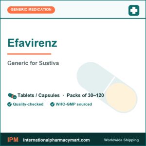 Efavirenz - generic Sustiva | International Pharmacy Mart
