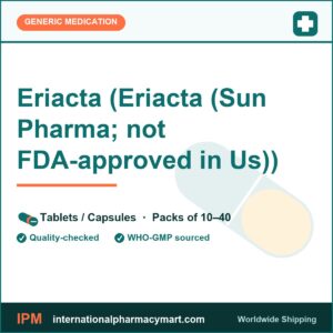 Eriacta (Eriacta (Sun Pharma; not FDA-approved in Us)) | International Pharmacy Mart