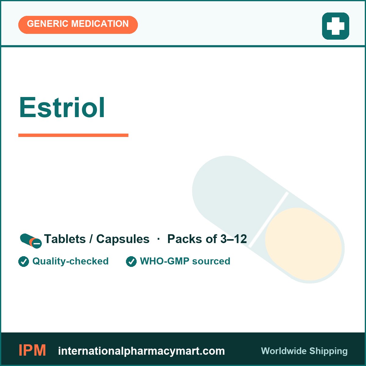 Estriol | International Pharmacy Mart