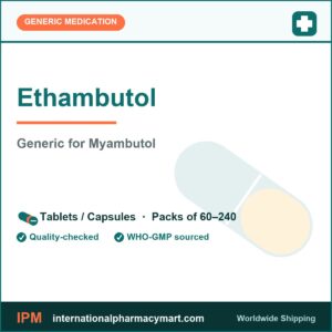 Ethambutol - generic Myambutol | International Pharmacy Mart