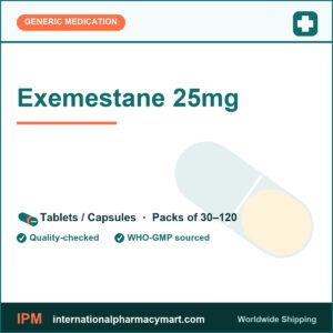 Exemestane 25mg | International Pharmacy Mart