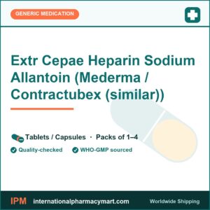 Extr Cepae Heparin Sodium Allantoin (Mederma / Contractubex (similar)) | International Pharmacy Mart