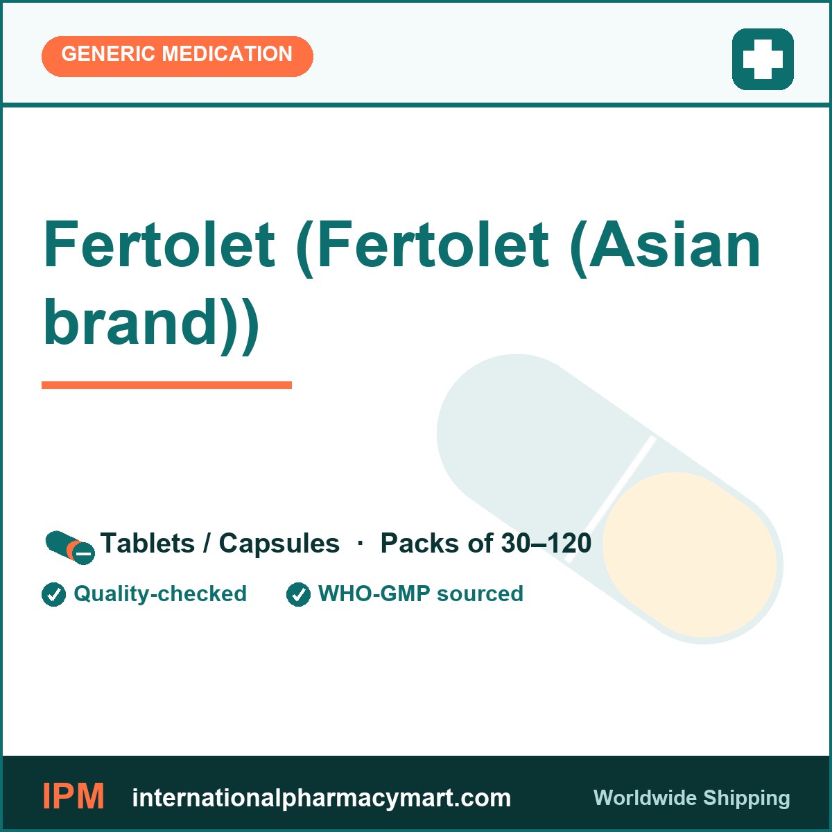 Fertolet (Fertolet (Asian brand)) | International Pharmacy Mart