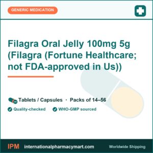 Filagra Oral Jelly 100mg 5g (Filagra (Fortune Healthcare; not FDA-approved in Us)) | International Pharmacy Mart