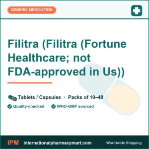 Filitra (Filitra (Fortune Healthcare; not FDA-approved in Us)) | International Pharmacy Mart