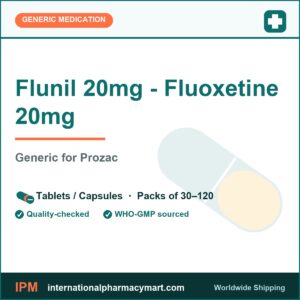 Flunil 20mg - Fluoxetine 20mg - generic Prozac | International Pharmacy Mart