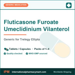 Fluticasone Furoate Umeclidinium Vilanterol - generic Trelegy Ellipta | International Pharmacy Mart