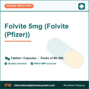 Folvite 5mg (Folvite (Pfizer)) | International Pharmacy Mart