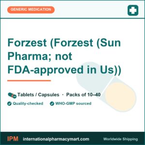 Forzest (Forzest (Sun Pharma; not FDA-approved in Us)) | International Pharmacy Mart