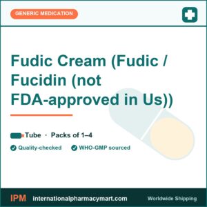 Fudic Cream (Fudic / Fucidin (not FDA-approved in Us)) | International Pharmacy Mart