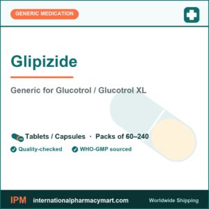Glipizide - generic Glucotrol / Glucotrol XL | International Pharmacy Mart