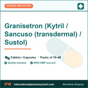 Granisetron (Kytril / Sancuso (transdermal) / Sustol) | International Pharmacy Mart