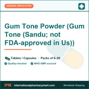 Gum Tone Powder (Gum Tone (Sandu; not FDA-approved in Us)) | International Pharmacy Mart
