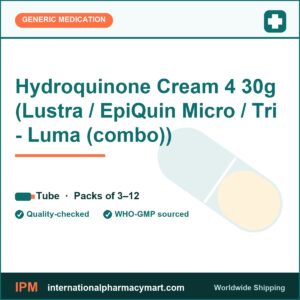 Hydroquinone Cream 4 30g (Lustra / EpiQuin Micro / Tri - Luma (combo)) | International Pharmacy Mart