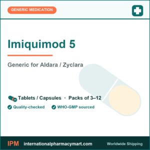 Imiquimod 5 - generic Aldara / Zyclara | International Pharmacy Mart