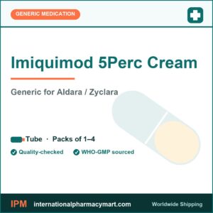 Imiquimod 5Perc Cream - generic Aldara / Zyclara | International Pharmacy Mart