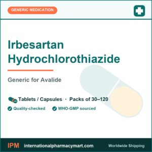 Irbesartan Hydrochlorothiazide - generic Avalide | International Pharmacy Mart