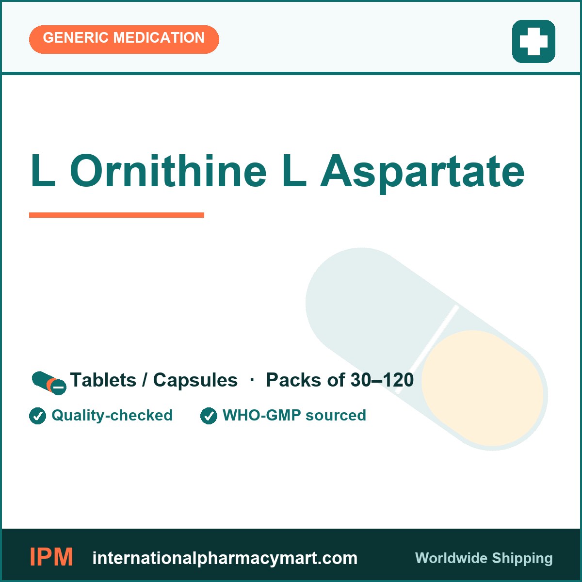 L Ornithine L Aspartate | International Pharmacy Mart