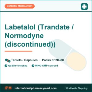 Labetalol (Trandate / Normodyne (discontinued)) | International Pharmacy Mart