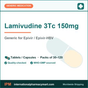 Lamivudine 3Tc 150mg - generic Epivir / Epivir-HBV | International Pharmacy Mart