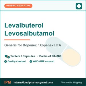 Levalbuterol Levosalbutamol - generic Xopenex / Xopenex HFA | International Pharmacy Mart