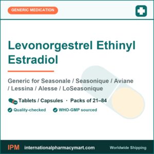 Levonorgestrel Ethinyl Estradiol - generic Seasonale / Seasonique / Aviane / Lessina / Alesse / LoSeasonique | International Pharmacy Mart