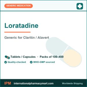 Loratadine - generic Claritin / Alavert | International Pharmacy Mart
