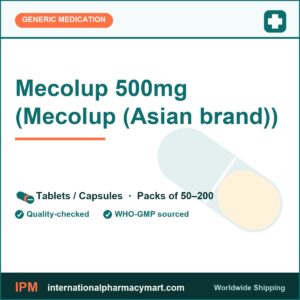 Mecolup 500mg (Mecolup (Asian brand)) | International Pharmacy Mart