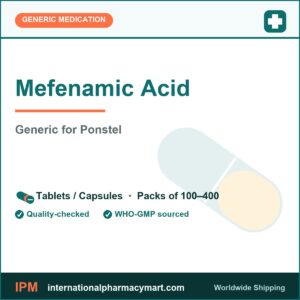 Mefenamic Acid - generic Ponstel | International Pharmacy Mart